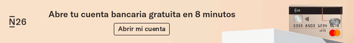 Mejores tarjetas para viajar N26-codigo promocional