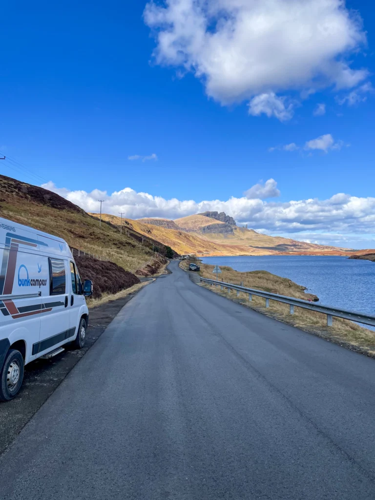 Skye en furgoneta camper, una de las mejores formas de recorrer Escocia