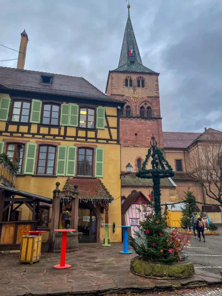 Ayuntamiento de Turckheim, un precioso pueblo de Alsacia