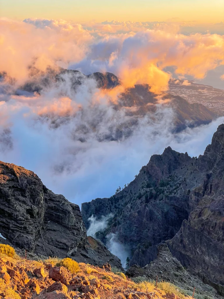 Roque de los Muchachos, uno de los mejores atardeceres de La Palma