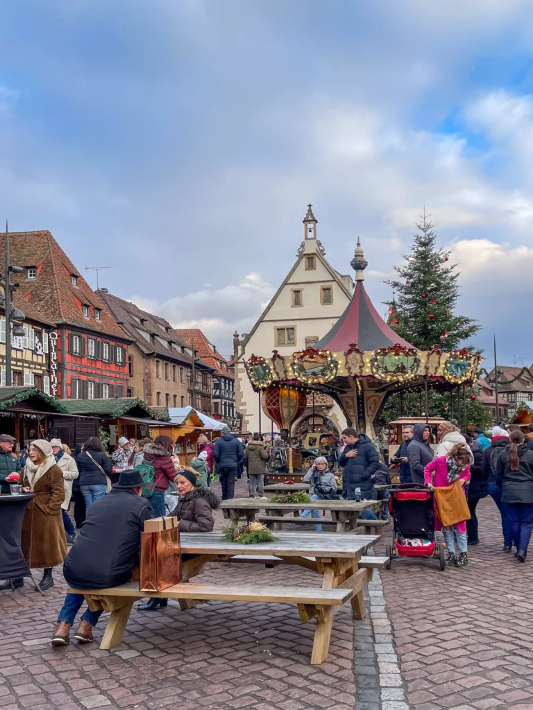 Mercados navideños de Obernai, de los menos turísticos