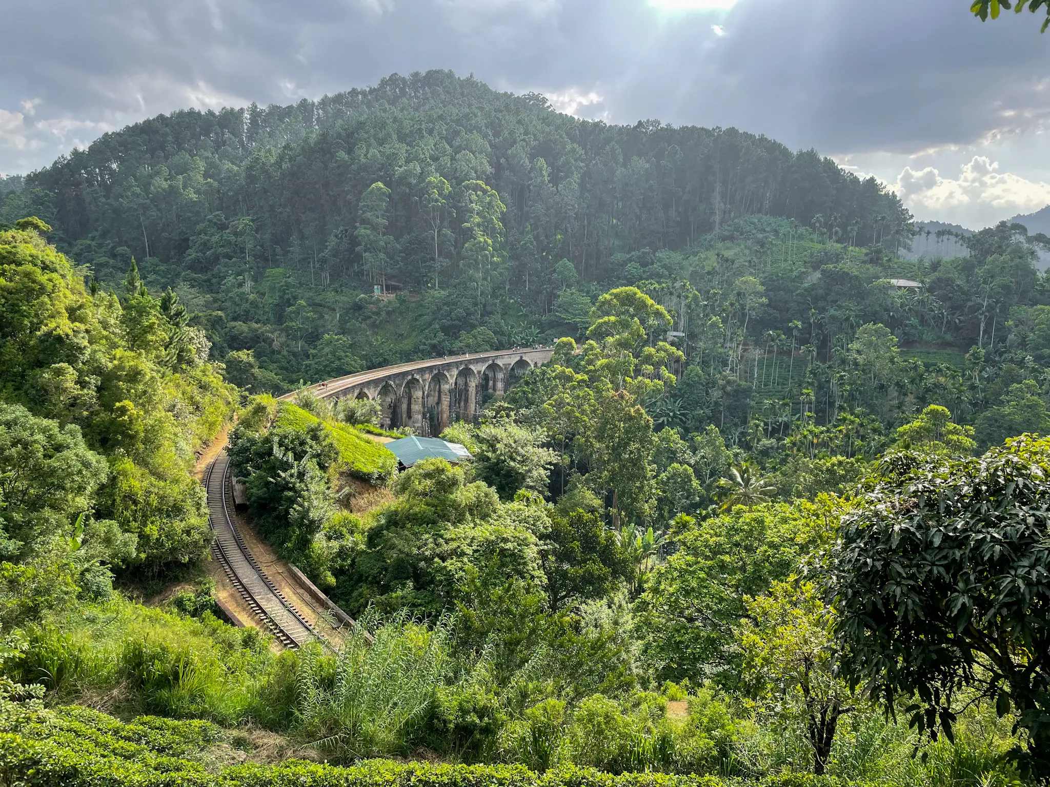 Nine Arches Bridge, en Ella, Tierras altas de Sri Lanka