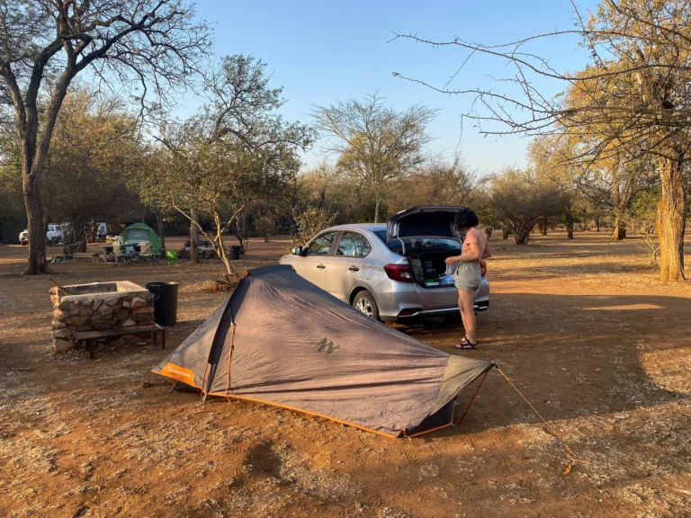 Acampar en Sudáfrica es una excelente forma de ahorrar en tu viaje por el país