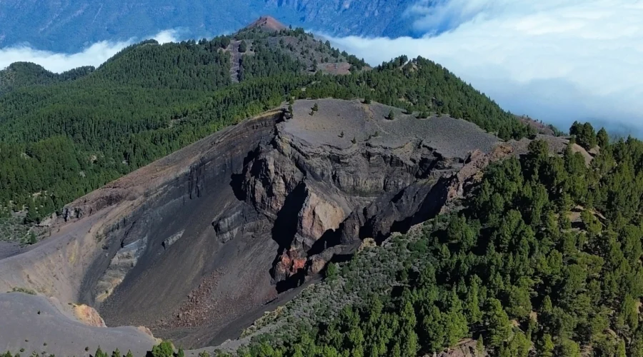 Ruta de los volcanes en La Palma, uno de los paisajes más impresionantes de la isla