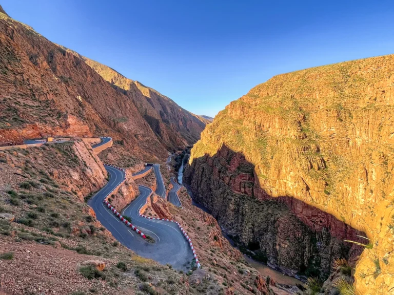 Llegar en tu coche a Garganta del Dades en Marruecos