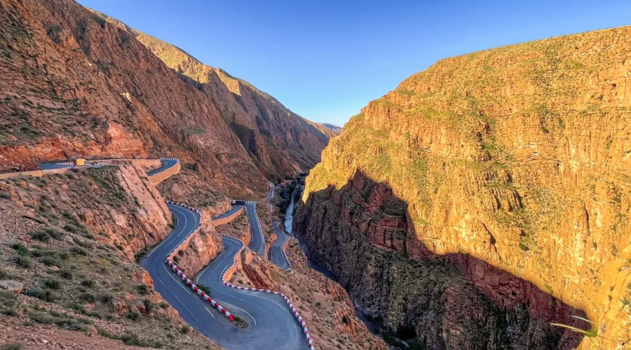 Llegar en tu coche a Garganta del Dades en Marruecos