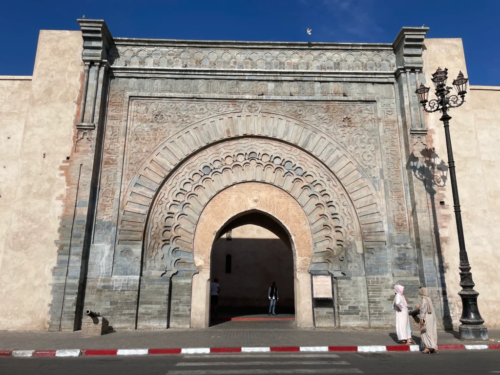 Puerta Bab Agnaou, una de las mejores cosas que ver en Marrakech