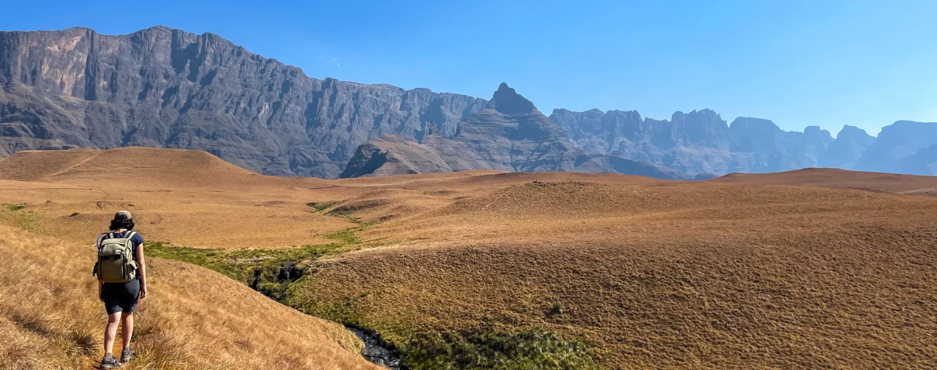 De ruta por Cathedral's Peak en las Drakensberg