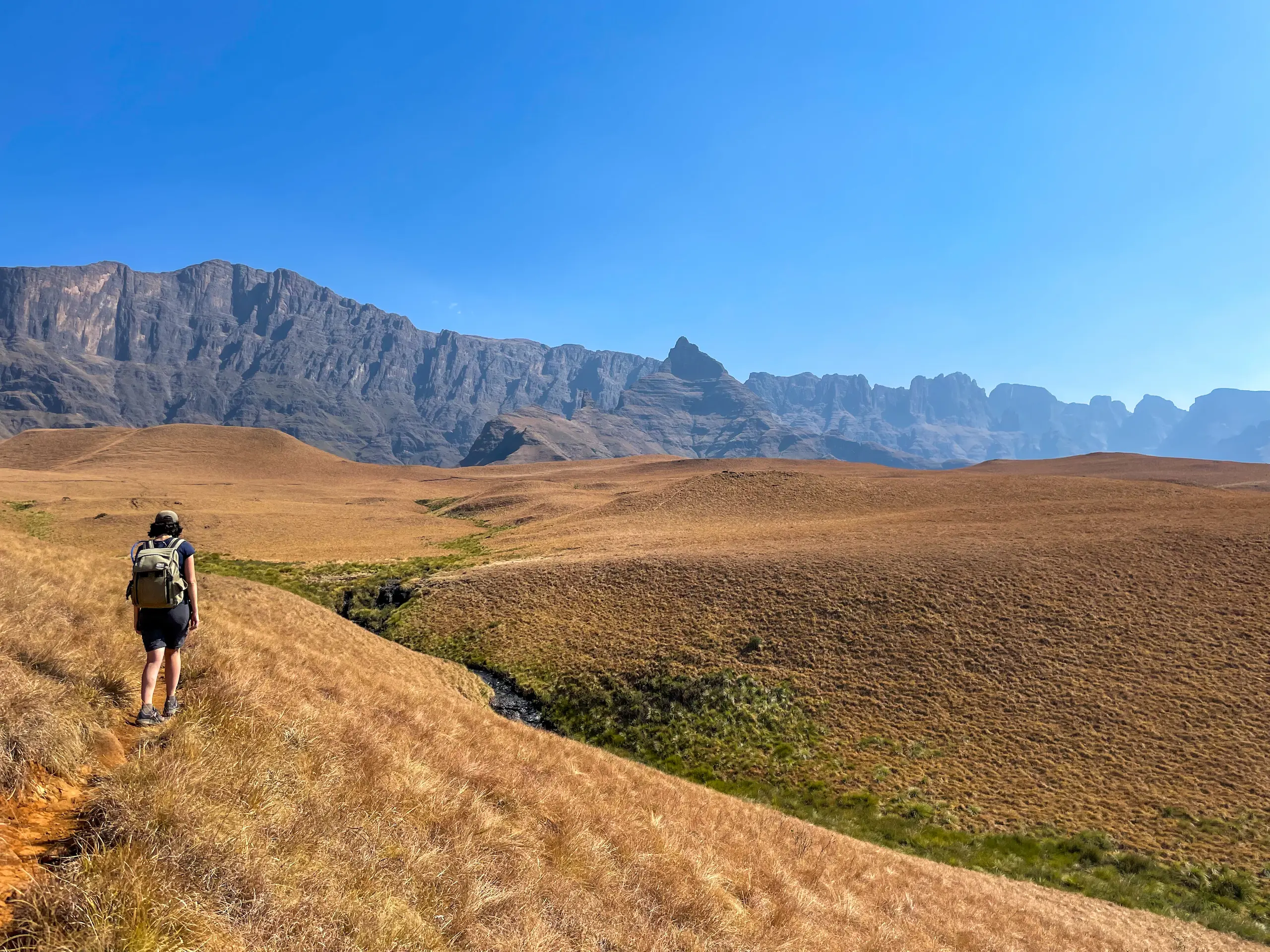 De ruta por Cathedral's Peak en las Drakensberg